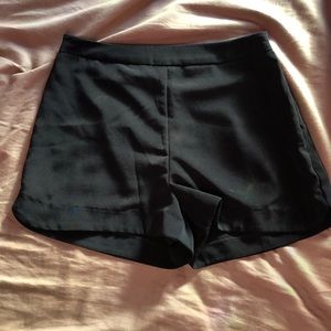 black Lush shorts